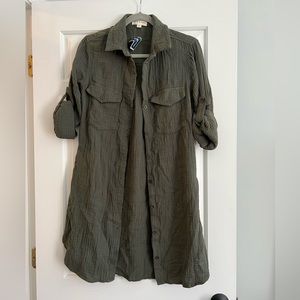 Clothe and stone dress/beach coverup